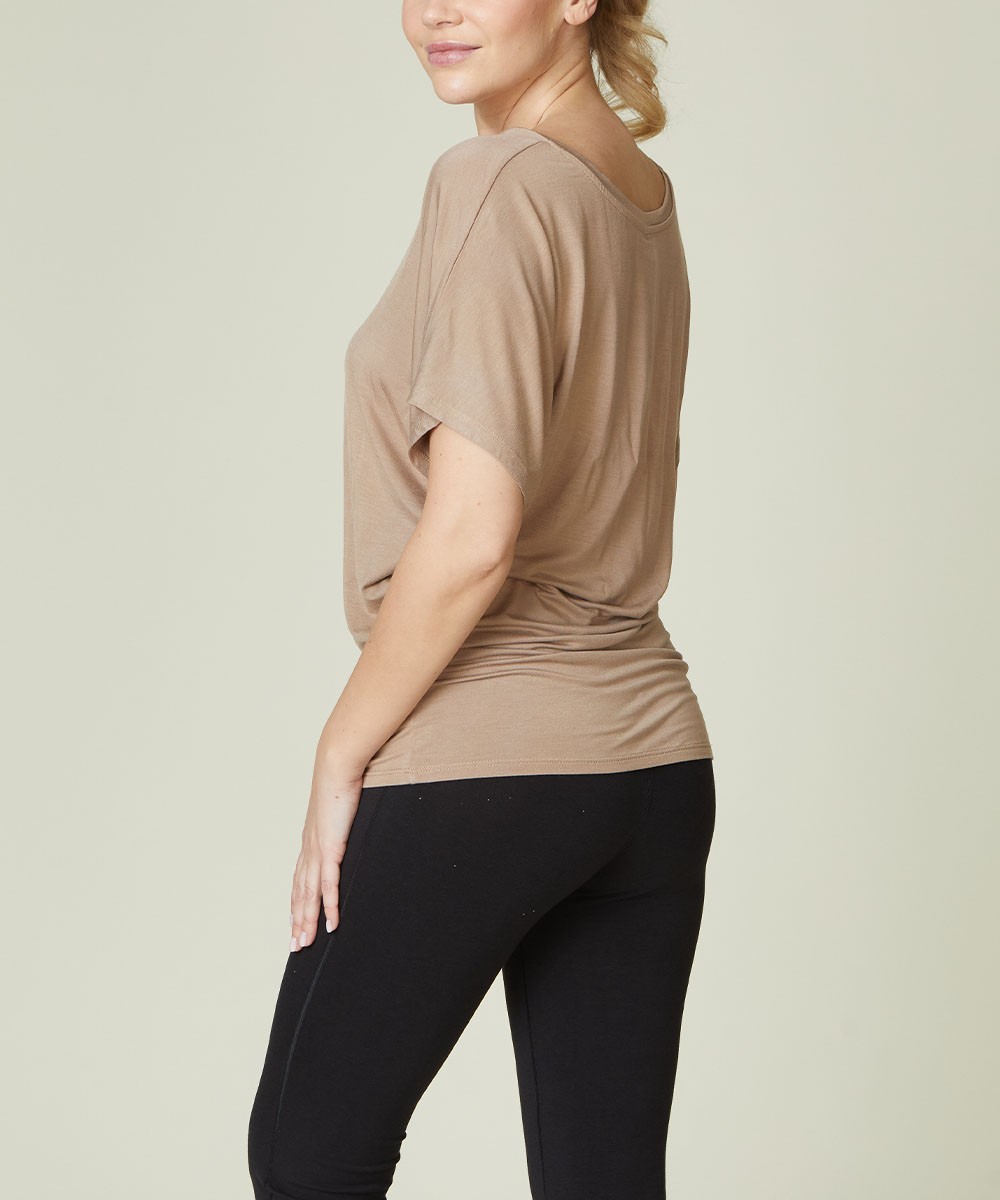 Bamboo SK signature V neck Tunic